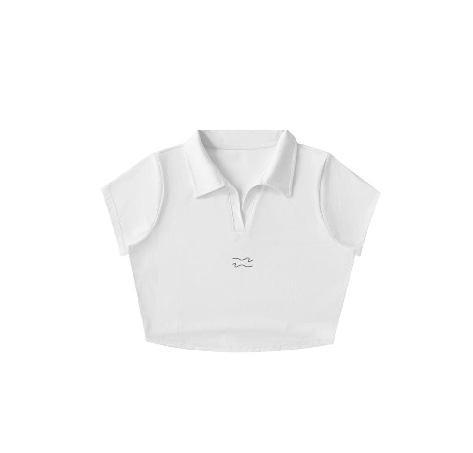 Cropped polo