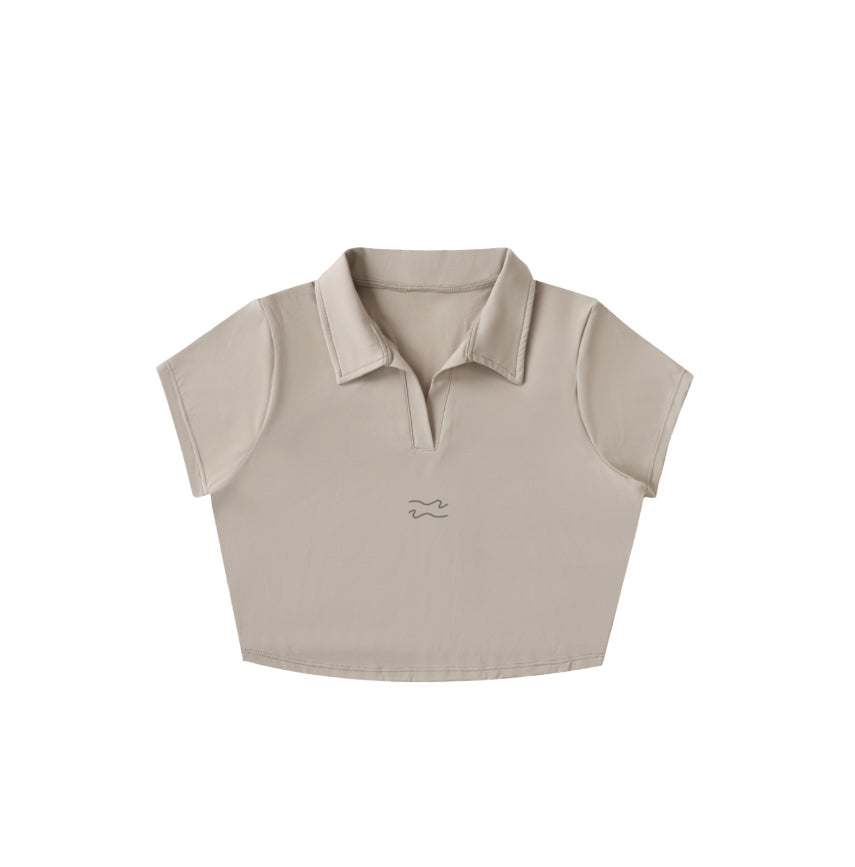Cropped polo