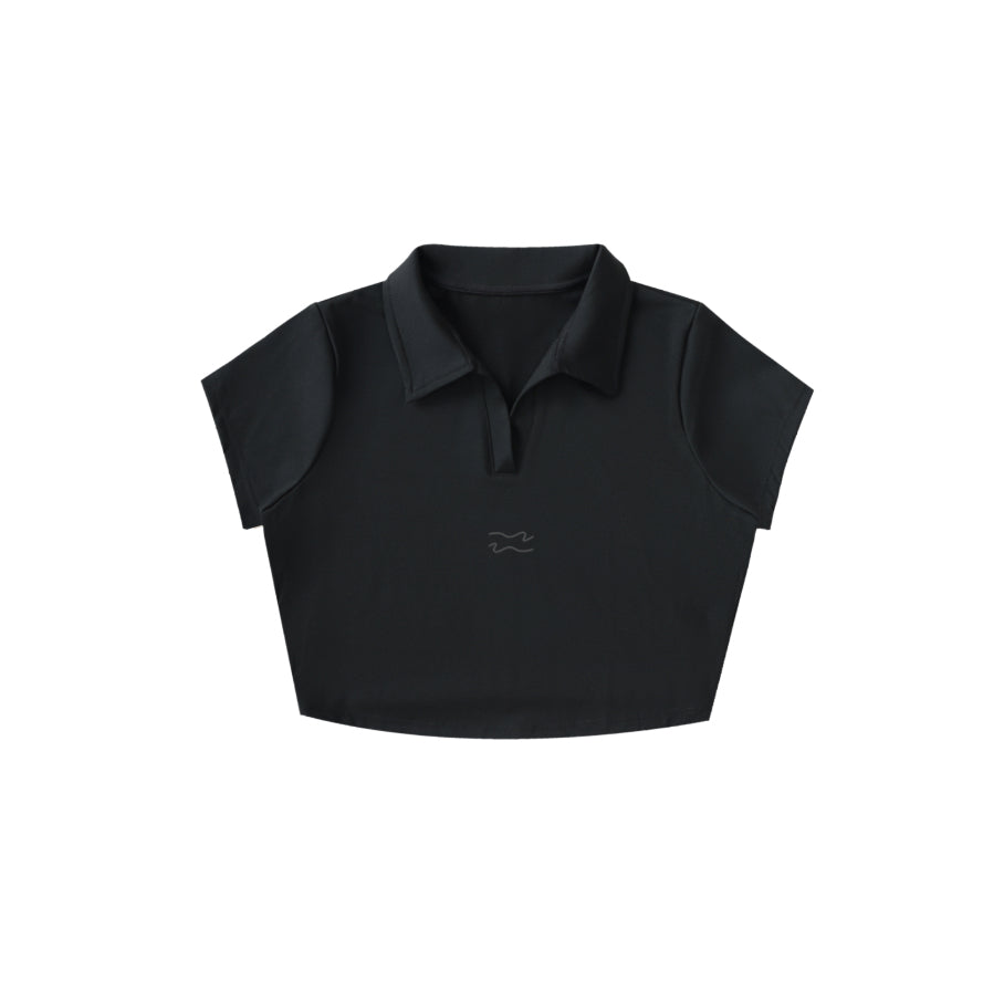 Cropped polo